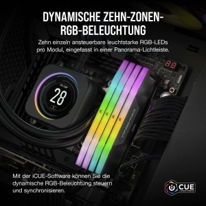 Memorie RAM CORSAIR Vengeance RGB DDR5 32GB (2 x 16GB) 6400MHz - Img 4