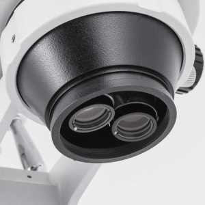 Microscop stereo VEVOR 35X-90X Trinocular Zoom rotire 360deg lentile din sticla optica - Img 7