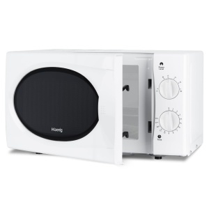Microunde H.Koenig VIO6, 20L, 700W, Alb, 5 functii de gatire - Img 3