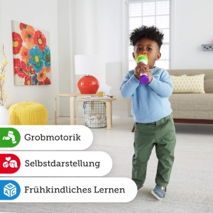 Mikrofon de invatare Fisher-Price FBP32 cu lumini colorate, pentru 18 luni - Img 7
