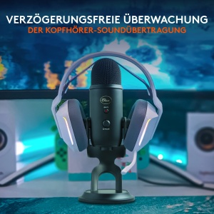 Mikrofon USB Blue Yeti, Negru, 4 moduri de captare, Plug n Play - Img 7