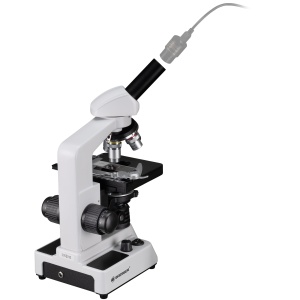 Mikroscop biologic Bresser Erudit DLX 40x-1000x, LED dimabila, monocular - Img 5
