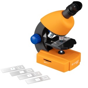 Mikroscop Bresser Junior 40x-640x cu iluminare LED, transportabil si accesorii incluse - Img 2