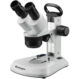 Mikroscop stereo Bresser Analyth STR 10x-40x cu iluminare LED, negru
