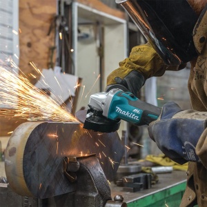 Mini-amoladora Makita DGA454Z, 18V, 115 mm, fara acumulator si incarcator - Img 8