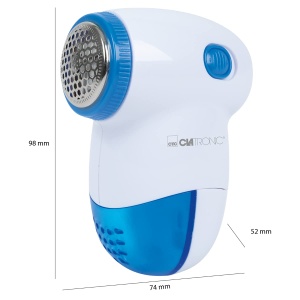 Mini curatator textil Clatronic TC 3758 portabil lama din otel inoxidabil albalbastru - Img 5
