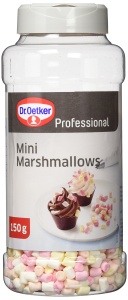 Mini Marshmallows Dr. Oetker, 150 g, Gluten Free, 4 Culori