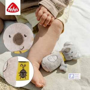 Mini Rassel Koala 064322 Jucarie cu Ratusca pentru Bebelusi 0 luni 10 cm Material Moale - Img 5
