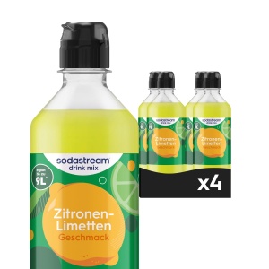 Mix de bauturi SodaStream Lamaie-Lime, 4 x 440 ml, gust citric