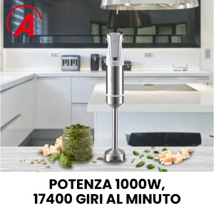 Mixer de mana Ardes NEO ARMIX02, 17400 rpm, 4 cutite, inox - Img 5