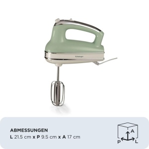Mixer de mana Ariete Vintage 1548 Verde 450W Turbo Functie - Img 2
