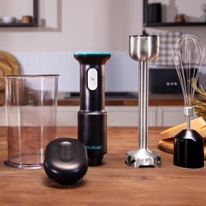 Mixer de mana Cecotec BlendGo Hand 180W Motor DC autonomie 30 min incarcare rapida 2 ore - Img 6
