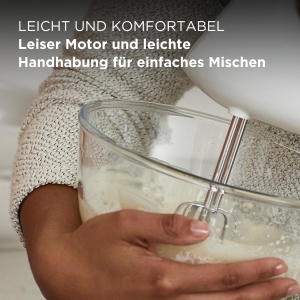 Mixer de mana Kenwood QuickMix HMP50000WH 650W Alb Functie Puls - Img 3