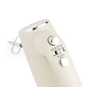Mixer de mana Salter Cream Retro 400W 5 viteze functie Turbo accesorii XL - Img 7