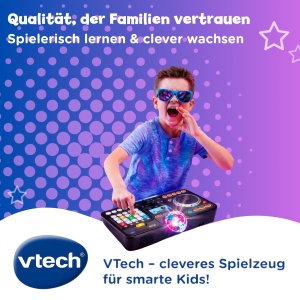 Mixer DJ pentru copii VTech Kidi DJ Mix, 10-in-1, cu microfon si efecte sonore - Img 7