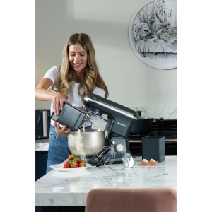 Mixer Salter Marino 1200W 5L Puls 6 Viteze AlbastruGri - Img 8