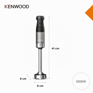 Mixer vertical Kenwood Triblade XL Pro HBM80.322BK, 1200W, accesorii incluse - Img 5