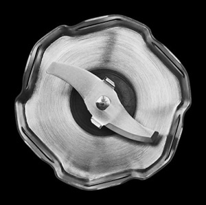 Mixer vertical KitchenAid Classic 5KHBV53EOB, 4 cutite din otel inoxidabil, negru - Img 4