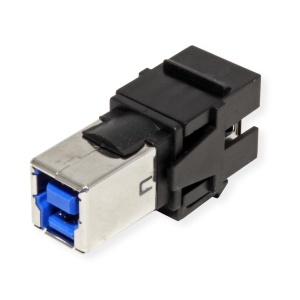 Modul USB 3.0 AB Keystone Bachmann 917400, Negru, Calitate Inalta - Img 3