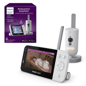 Monitor de bebe Philips Avent SCD92326 cu camera HD 1080p, ECO-Mod, 5 inch
