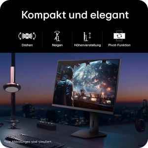 Monitor de gaming LG Ultragear 27G61ZA-B, 27 inch, WQHD, 200Hz, Negru - Img 8