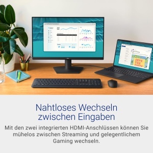 Monitor Dell SE2426H, 23.8 inch, Full HD, 144Hz, Negru - Img 7
