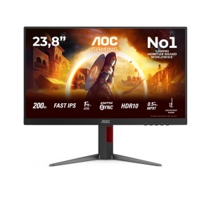 Monitor Gaming AOC 24G4HA, 24 inch, FHD, 200Hz, Negru - Img 2