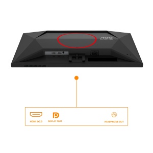 Monitor Gaming AOC 24G4HRE 24 inch FHD, 200Hz, IPS, Negru - Img 4