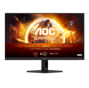Monitor Gaming AOC 24G4XED, 23.8 inch, 180Hz, IPS, Negru - Img 2