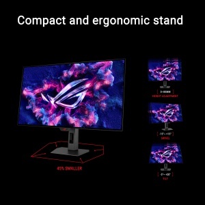 Monitor Gaming ASUS ROG Strix XG32UCWMG 32 inch 4K UHD QD-OLED - Img 6