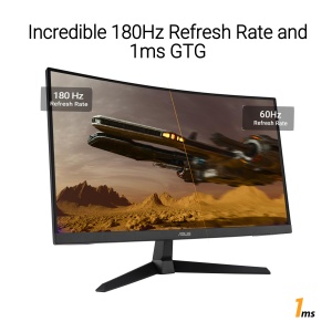 Monitor gaming ASUS TUF VG27VQ3B 27 inch Full HD Curbat 180Hz 1ms FreeSync - Img 3