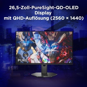 Monitor Gaming Lenovo Legion 27Q-10 OLED, 26.5, QHD 2560x1440, 240Hz, Negru - Img 2