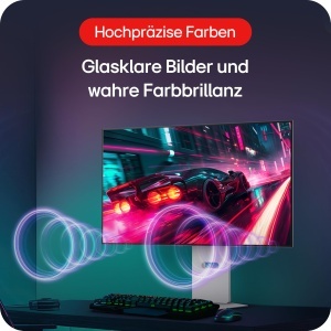 Monitor Gaming LG Ultragear 32GS95UV-W, 32 inch, 4K UHD, OLED, 240Hz - Img 5
