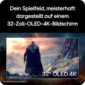 Monitor Gaming LG Ultragear 32GX850A-B 32 inch OLED 4K UHD 165Hz Negru - Img 3