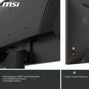 Monitor Gaming MSI MAG 245F X24, 61 cm, FHD 1920x1080, 240Hz, Negru - Img 6