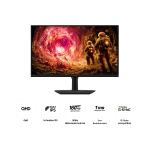 Monitor Gaming Samsung Odyssey G50F 27 inch, QHD 2560x1440, 180 Hz, 1 ms - Img 4