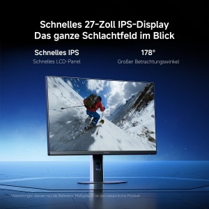 Monitor Gaming XIAOMI G27i 27 inch, 200Hz, 1ms, FreeSync, HDR400 - Img 7