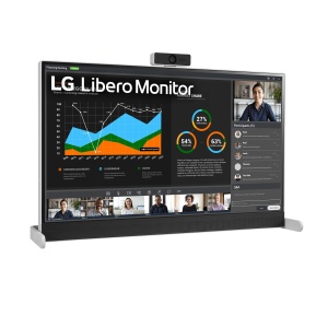 Monitor LG Libero 27BQ70C-S 27 inch IPS, QHD, USB-C, HDR 10 - Img 1