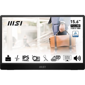 Monitor portabil MSI Pro MP161, 15.6 inch, Full HD, IPS, 60Hz