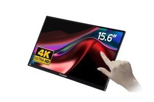 Monitor portabil Verbatim 15,6 inch 4K HDR, Touchscreen, USB-C