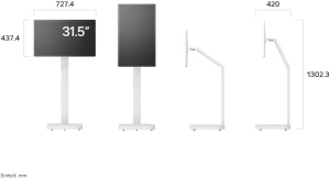 Monitor Smart LG Swing 32U889SA-W, 32 inch, 4K UHD, Touchscreen, Alb - Img 11