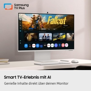Monitor Smart Samsung M80F, 32 inch, 4K, USB-C, Alb - Img 6