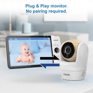Monitor video pentru bebelusi VTech VM919 HD, camera cu unghi larg, ecran LCD 7, vedere nocturna - Img 7
