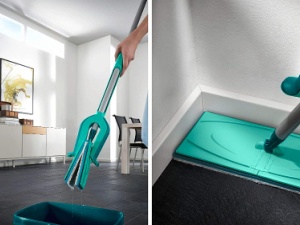 Mop pentru podea Leifheit Picobello M, 33 cm, cu mecanism de stoarcere - Img 3