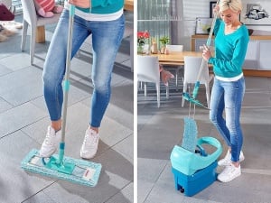 Mop pentru podea Leifheit Profi XL super Soft, 42 cm, maner din otel 146 cm - Img 5