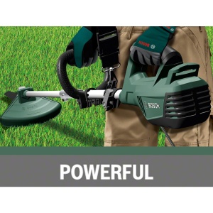 Motocoasa Bosch AFS 23-37 (lama cu 3 lame, bobina pentru taierea firelor, 3 fire de taiere, maner suplimentar, capac de protectie, carton, 1000 wati) - Img 4