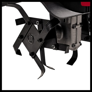 Motocultor electric Einhell GC-RT 7530 (750 W, latime de lucru de 30 cm, adancime de lucru de 200 mm, 4 lame de sapare robuste, ghidon pliabil, eliberare a cablului) - Img 4
