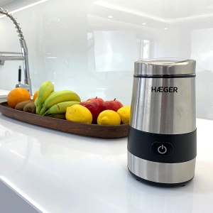 Moulin electric HAEGER CG-200.001A, 200 W, inox - Img 6