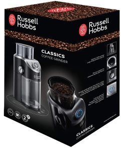 Moulinet de cafea Russell Hobbs 23120-56, 100 g capacitate, 140 W, Negru - Img 2