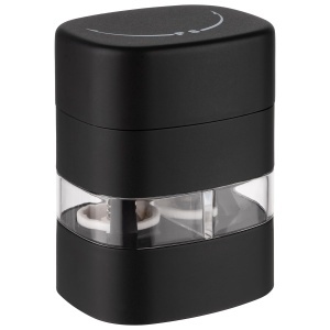 Moulineta 2in1 APS 40543 pentru Sare si Piper, Culoare Neagra, Cu Reglaj Granulatie